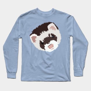 Ferret Head Long Sleeve T-Shirt